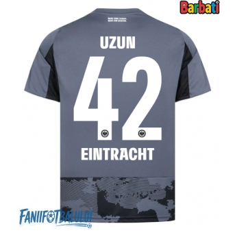 Eintracht Frankfurt Can Uzun #42 Tricou Fotbal Replică 2025-26 Barbati Treilea